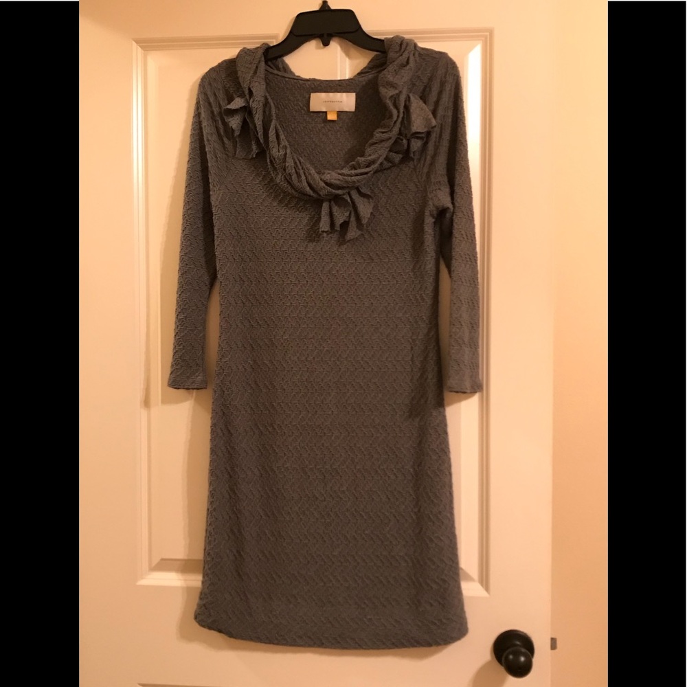 Grey Sweater Dress, by Leifsdottier